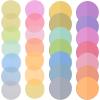 imageMr Pen Transparent Sticky Notes 560 Pcs Assorted Colors Round Translucent Sticky NotesMacaron