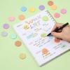 imageMr Pen Transparent Sticky Notes 560 Pcs Assorted Colors Round Translucent Sticky NotesMacaron