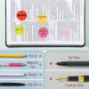 imageMr Pen Transparent Sticky Notes 560 Pcs Assorted Colors Round Translucent Sticky NotesMid Century Modern
