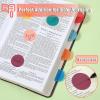 imageMr Pen Transparent Sticky Notes 560 Pcs Assorted Colors Round Translucent Sticky NotesRetro