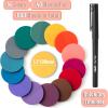 imageMr Pen Transparent Sticky Notes 560 Pcs Assorted Colors Round Translucent Sticky NotesRetro