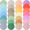 imageMr Pen Transparent Sticky Notes 560 Pcs Assorted Colors Round Translucent Sticky NotesSpring Meadow  Beach Joy