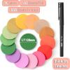 imageMr Pen Transparent Sticky Notes 560 Pcs Assorted Colors Round Translucent Sticky NotesSpring Meadow