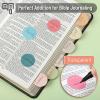 imageMr Pen Transparent Sticky Notes 560 Pcs Assorted Colors Round Translucent Sticky NotesTransparent