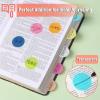 imageMr Pen Transparent Sticky Notes 560 Pcs Assorted Colors Round Translucent Sticky NotesVibrant