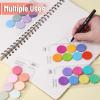 imageMr Pen Transparent Sticky Notes 560 Pcs Assorted Colors Round Translucent Sticky NotesVibrant