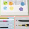 imageMr Pen Transparent Sticky Notes 560 Pcs Assorted Colors Round Translucent Sticky NotesVibrant