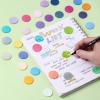 imageMr Pen Transparent Sticky Notes 560 Pcs Assorted Colors Round Translucent Sticky NotesVibrant