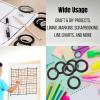 imageMr Pen Whiteboard Tape  8 Pack Assorted Colors Thin Dry Erase Board Accessories Chart ampamp Graphic TapeBlack