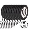 imageMr Pen Whiteboard Tape  8 Pack Assorted Colors Thin Dry Erase Board Accessories Chart ampamp Graphic TapeBlack