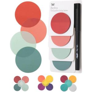 imageMr Pen Transparent Sticky Notes 200 Pcs Sunset Set Round Translucent Sticky Notes Sticky Note Tabs See Through Sticky Notes Transparent Bible Sticky Notes Mr Pen Bible TabsVintage