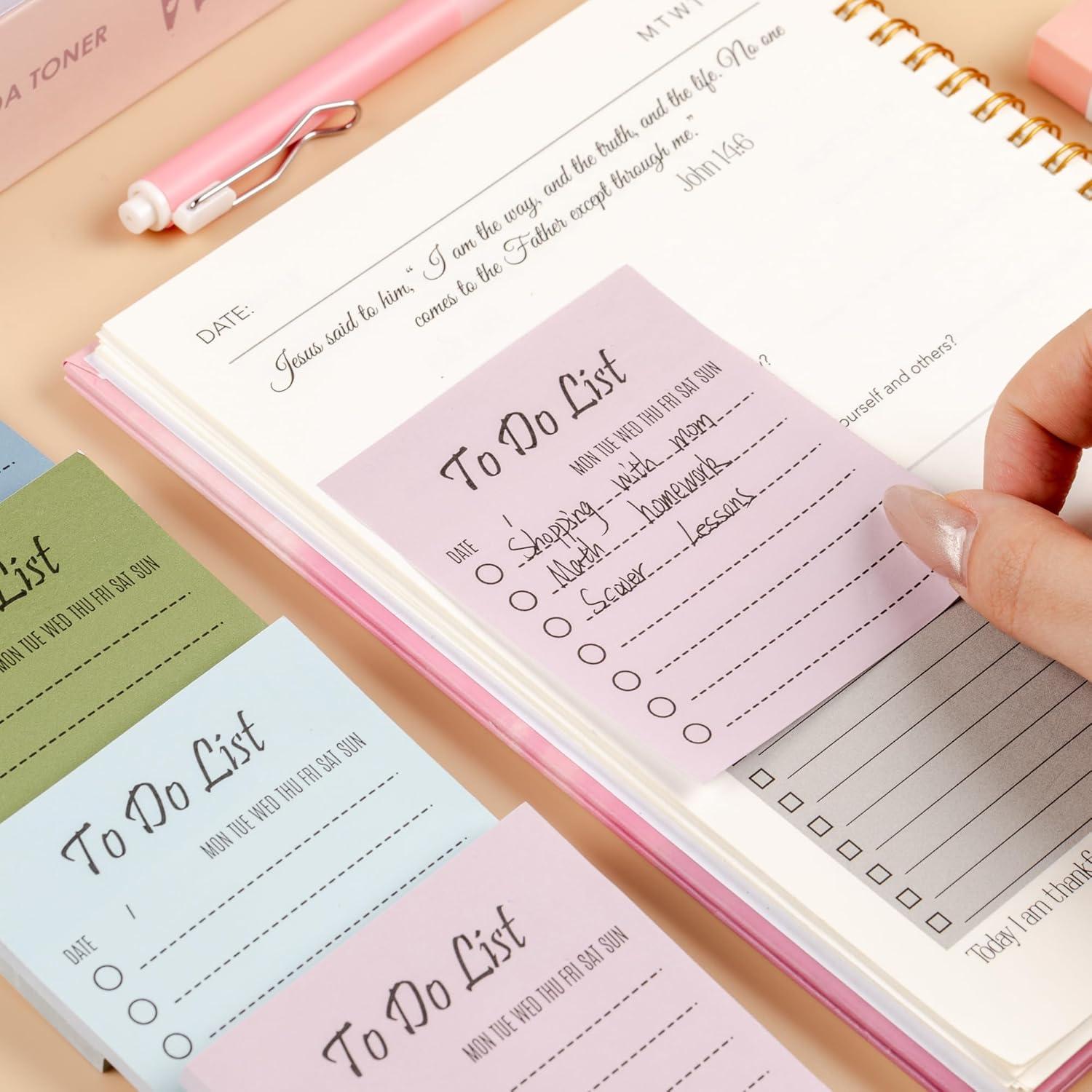 imageMr Pen to Do List Sticky Notes 35quotx3quot 9 Pads 450 Sheets Assorted Colors Vertical to Do List Notepad Lined Sticky Notes to Do List Planner Daily to Do List Notepad to Do Notepad