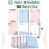imageMr Pen Floral Sticky Notes 3x4 6 Pads 60 Sheets Each Colorful SelfStick Sticky Pads