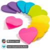 imageMr Pen Heart Sticky Notes 12 Pads 60 SheetsPad Bright Color Cute Sticky Notes Heart Shaped Sticky Notes Heart Shaped Note Pads Heart Notes Heart Shaped Note Pad Valentines Gift
