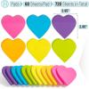 imageMr Pen Heart Sticky Notes 12 Pads 60 SheetsPad Bright Color Cute Sticky Notes Heart Shaped Sticky Notes Heart Shaped Note Pads Heart Notes Heart Shaped Note Pad Valentines Gift