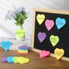 imageMr Pen Heart Sticky Notes 12 Pads 60 SheetsPad Bright Color Cute Sticky Notes Heart Shaped Sticky Notes Heart Shaped Note Pads Heart Notes Heart Shaped Note Pad Valentines Gift