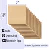 imageMr Pen Kraft Sticky Notes 3x3 12 Pads SelfStick Note Pads Brown Craft Paper 3x3 Sticky NotesKraft