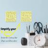 imageMr Pen Kraft Sticky Notes 3x3 12 Pads SelfStick Note Pads Brown Craft Paper 3x3 Sticky NotesPastel Yellow