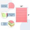 imageMr Pen Lined Sticky Notes  15quot x 2quot 6 Pads 60 Sheets Vibrant Colors