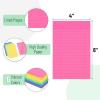 imageMr Pen Lined Sticky Notes 3x3 12 Pads 720 Sheets in Total Morandi Colors Sticky Notes with Lines Sticky Note Pads Sticky Pads Sticky Notes Lined Colorful Sticky Notes Mr Pen Sticky NotesVibrant