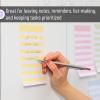 imageMr Pen Lined Sticky Notes 4x6 6 Pads 45 Sheets Assorted Colors