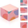 imageMr Pen Sticky Note Cube 3x3 500 Sheets Kaleido Bloom Sticky Cubes Memo Cube Cube Sticky Note Cube SelfStick Note Pads Cube Sticky Pads Sticky Notes Aesthetic Cube Colorful Sticky Notes