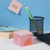 imageMr Pen Sticky Note Cube 3x3 500 Sheets Kaleido Bloom Sticky Cubes Memo Cube Cube Sticky Note Cube SelfStick Note Pads Cube Sticky Pads Sticky Notes Aesthetic Cube Colorful Sticky Notes