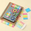 imageMr Pen Sticky Note and Tape Set Sticky Index Tabs Small Sticky Notes Highlighter Tape Colorful Sticky Tabs for Notebooks Mini Sticky Notes Highlighter Strips Page Markers