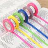 imageMr Pen Sticky Note and Tape Set Sticky Index Tabs Small Sticky Notes Highlighter Tape Colorful Sticky Tabs for Notebooks Mini Sticky Notes Highlighter Strips Page Markers