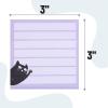 imageMr Pen Sticky Notes 3quot x 3quot 6 Pads 480 Sheets Black Cat Sticky Notes Cat Notepad Sticky Note Set Cute Notepads Aesthetic Sticky Notes Set Cute Sticky Notes Cute Fun Sticky Notes