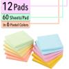 imageMr Pen Sticky Notes 3x3 12 Pads Pastel Colors Sticky Notes Sticky Note SelfStick Note Pads Sticky Pads Sticky Notes Aesthetic Colorful Sticky Notes Sticky Notes Bulk Sticky Notes