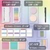 imageMr Pen Transparent Sticky Note Set 1000 Sheets Colorful Transparent Sticky Notes Set Bible Sticky Notes Clear Sticky Notes Transparent Bible Notes Transparent Sticky Notes for Bible Study