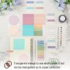 imageMr Pen Transparent Sticky Note Set 1000 Sheets Colorful Transparent Sticky Notes Set Bible Sticky Notes Clear Sticky Notes Transparent Bible Notes Transparent Sticky Notes for Bible Study