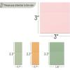 imageMr Pen Transparent Sticky Notes 200 pcs Pastel Colors See Through Sticky Notes Sticky Notes Transparent Sticky Notes Clear Annotation Sticky Notes Bible Sticky Notes Sticky Notes for BooksPastel 2
