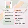 imageMr Pen Transparent Sticky Notes 200 pcs Pastel Colors See Through Sticky Notes Sticky Notes Transparent Sticky Notes Clear Annotation Sticky Notes Bible Sticky Notes Sticky Notes for BooksPastel 2