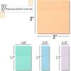 imageMr Pen Transparent Sticky Notes 200 pcs Pastel Colors See Through Sticky Notes Sticky Notes Transparent Sticky Notes Clear Annotation Sticky Notes Bible Sticky Notes Sticky Notes for BooksPastel 1