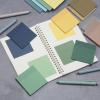 imageMr Pen Transparent Sticky Notes 3quotx3quot Neutral Tones 12 Pads 600 Sheets See Through Bulk Translucent ClearCoastal Calm
