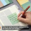 imageMr Pen Transparent Sticky Notes 3quotx3quot Neutral Tones 12 Pads 600 Sheets See Through Bulk Translucent ClearCoastal Calm