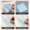imageMr Pen Transparent Sticky Notes 3quotx3quot Neutral Tones 12 Pads 600 Sheets See Through Bulk Translucent ClearCoastal Calm