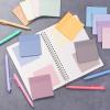imageMr Pen Transparent Sticky Notes 3quotx3quot Neutral Tones 12 Pads 600 Sheets See Through Bulk Translucent ClearDreamy Pastel