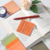 imageMr Pen Transparent Sticky Notes 3quotx3quot Neutral Tones 12 Pads 600 Sheets See Through Bulk Translucent ClearEarthy