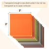 imageMr Pen Transparent Sticky Notes 3quotx3quot Neutral Tones 12 Pads 600 Sheets See Through Bulk Translucent ClearEarthy