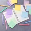 imageMr Pen Transparent Sticky Notes 3quotx3quot Neutral Tones 12 Pads 600 Sheets See Through Bulk Translucent ClearMorandi