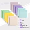 imageMr Pen Transparent Sticky Notes 3quotx3quot Neutral Tones 12 Pads 600 Sheets See Through Bulk Translucent ClearMorandi