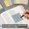 imageMr Pen Transparent Sticky Notes 3quotx3quot Neutral Tones 12 Pads 600 Sheets See Through Bulk Translucent ClearNeutral Tones