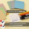 imageMr Pen Transparent Sticky Notes 3quotx3quot Neutral Tones 12 Pads 600 Sheets See Through Bulk Translucent ClearVintage