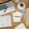 imageMr Pen Transparent Sticky Notes 5quotx7quot 200 Sheets White See Through Translucent Clear