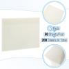 imageMr Pen Transparent Sticky Notes 5quotx7quot 200 Sheets White See Through Translucent Clear