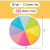 imageMr Pen Triangular Sticky Notes 8 Pads 480 Sheets 4Inch Colorful Sticky Notes Bulk Color Wheel Sticky Note SelfStick Note Pads Sticky Pads Sticky Notes Aesthetic