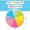 imageMr Pen Triangular Sticky Notes 8 Pads 800 Sheets 4Inch Colorful Sticky Notes Bulk Color Wheel Sticky Note SelfStick Note Pads Sticky Pads Sticky Notes Aesthetic